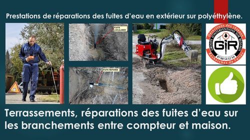 (822) Entreprise de 150 personnes sans eau - réparation en urgence