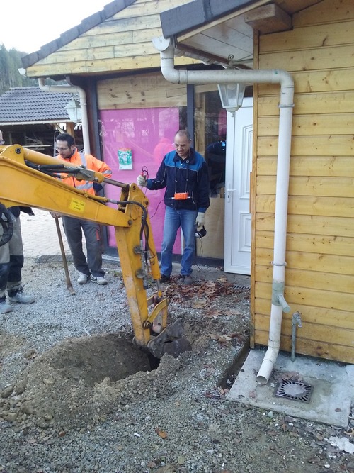 Fuite sur réseau de Camping